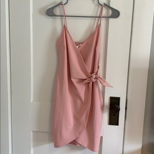 Pink Wrap Dress, Never Worn